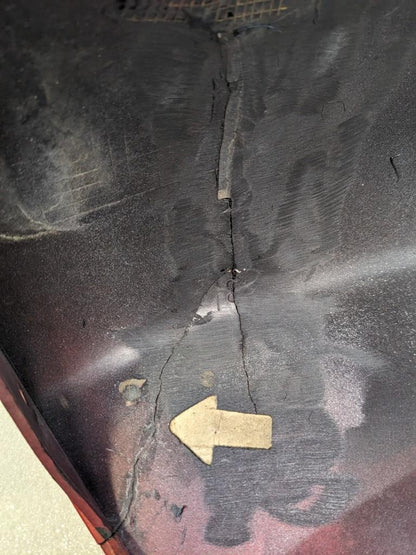 PORSCHE 911 964 CARRERA 89-94 RIGHT REAR BUMPER PANEL- RED 96450516400 USED R23