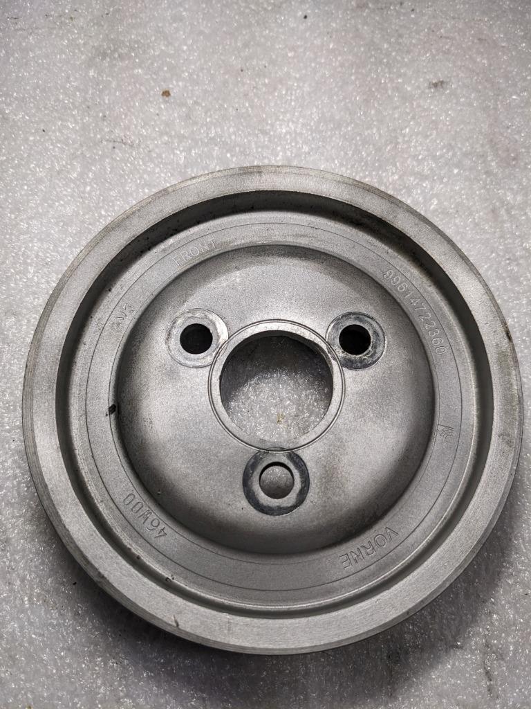 PORSCHE 911/996 POWER STEERING PUMP PULLEY 99614722360 USED 996B.G.L.