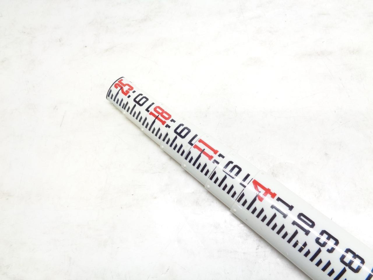 NEW TELESCOPIC ROUND HEIGHT GAGE 25 FOOT EXTENDED LENGTH FIBERGLASS R18