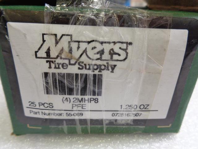 NEW MYERS TIRE SUPPLY 1.25LB CLIP-ON WHEEL WEIGHTS 55-069 R5TA