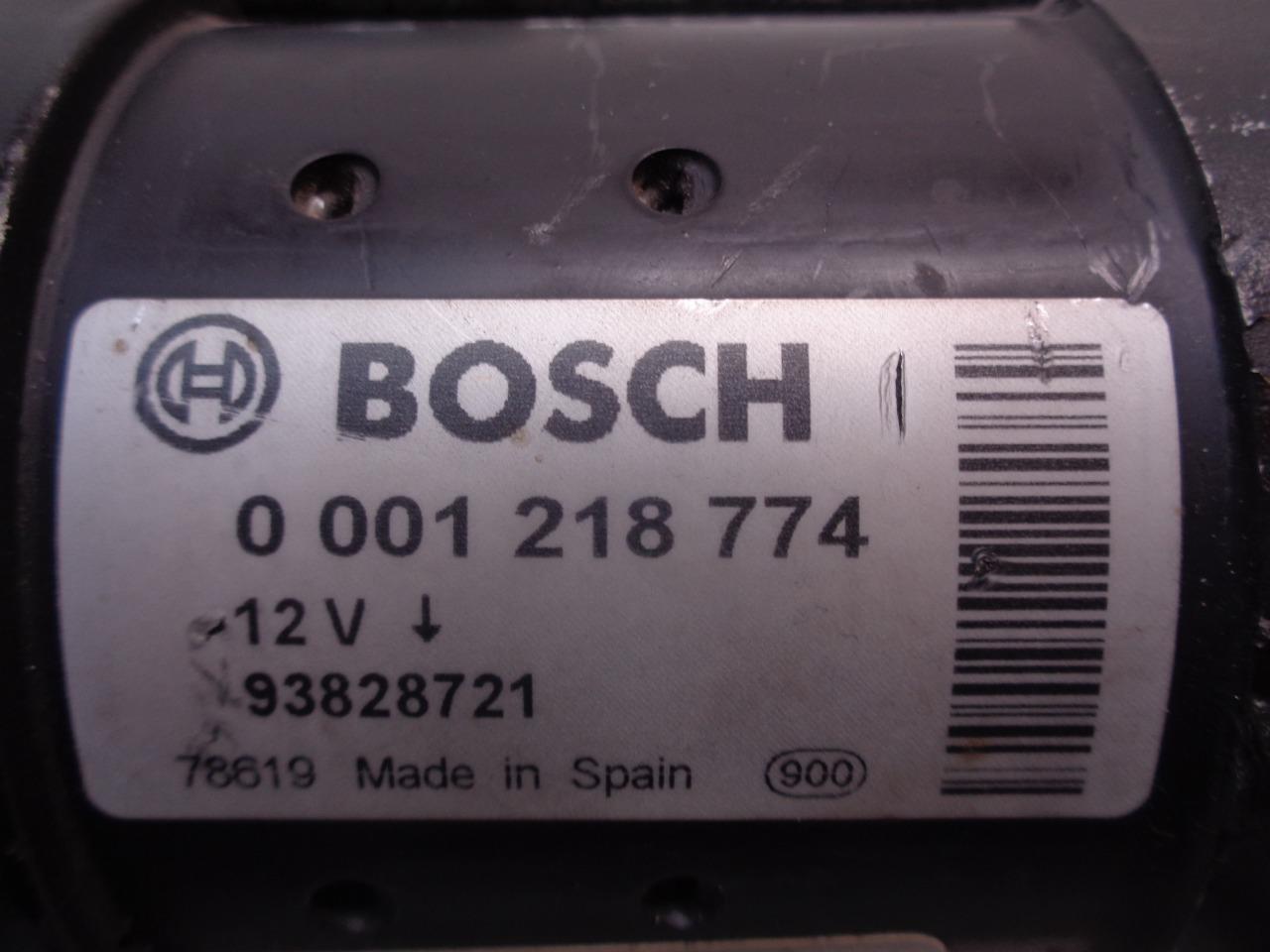 NEW BOSCH STARTER MOTOR FITS DIESEL 0 001 218 774 R14B3