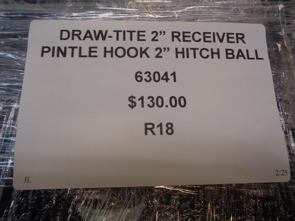 New Draw-Tite 2" Receiver Pintle Hook 2" Hitch Ball 63041 R18