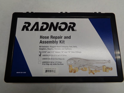 NEW RADNOR HOSE REPAIR AND ASSEMBLY KIT 64003936 R27