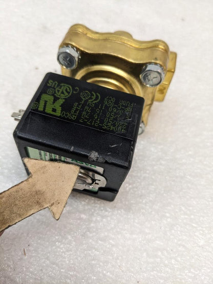 ASCO SCXE220A021 PILOT OPERATED STEAM SOLENOID VALVE 1/2" ORIFICE NEW R27