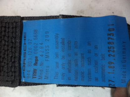 Porsche 944 85-91 Front Passenger Seat Belt 944 803 126 02 USED GENUINE R25T8