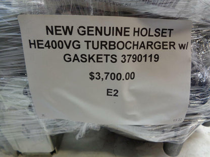 NEW GENUINE HOLSET HE400VG TURBOCHARGER w/ GASKETS 3790119 E2