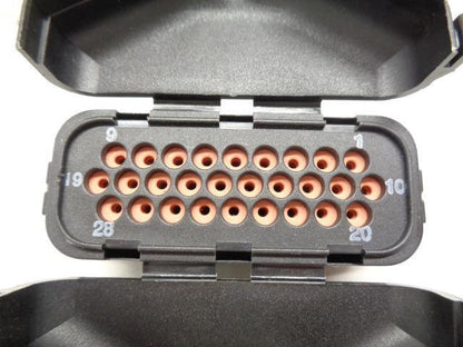 BRAND NEW ITT CANNON SLIDE LOCK D-SUB CONNECTOR 130412-0010 R30