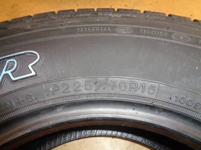 1 GOODYEAR WRANGLER SR-A OWL P 225 70 15 100S SL 183482418 TIRE BQ1