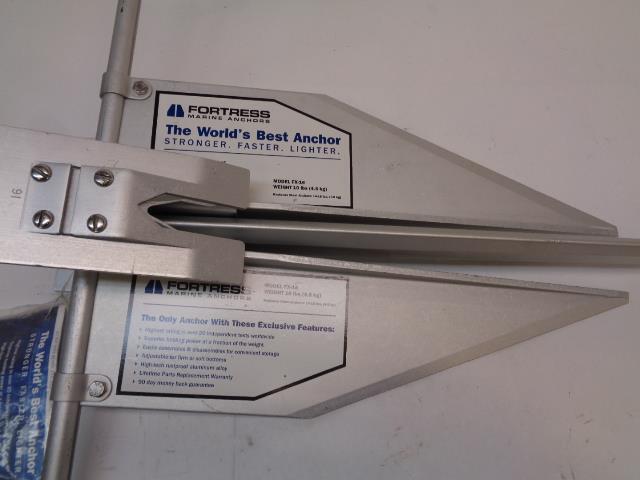 FORTRESS 10 LB. ANCHOR FOR 33-38' BOATS FX-16 I1