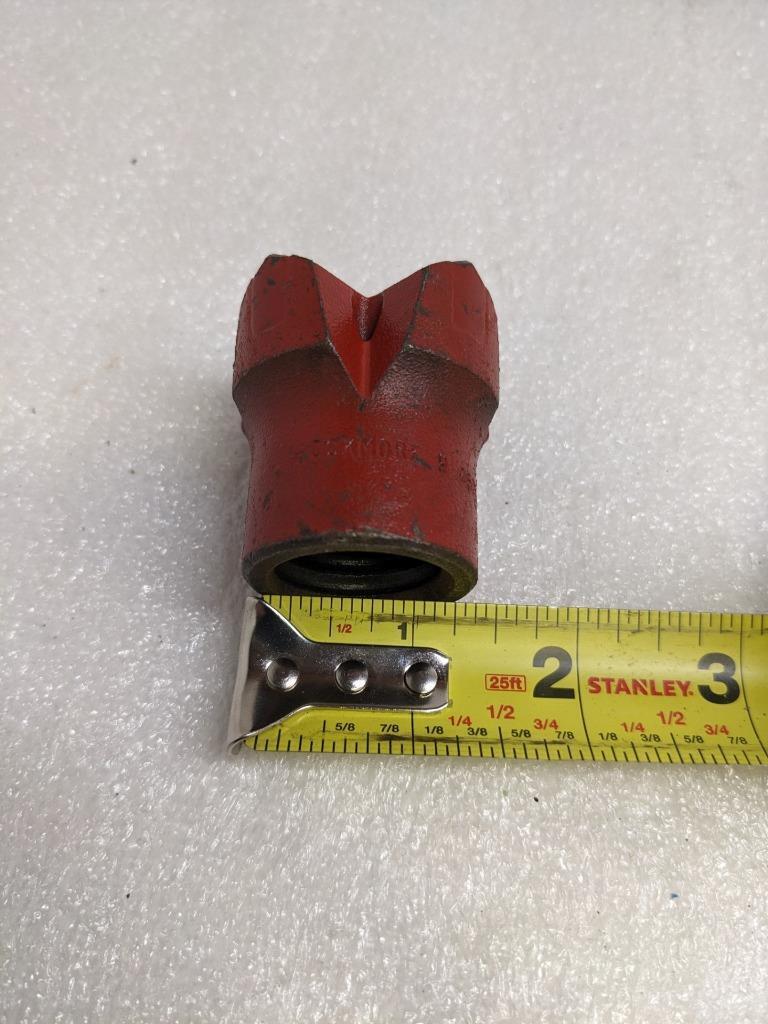 ROCKMORE CROSS BIT 1-3/4" WIDTH H-THREAD 1-15/16" OAL NEW R22T5