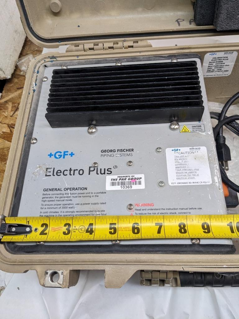 GEORGE FISCHER ELECTRO PLUS- PIPING SYSTEM-GENERAL OPERATION-10369-USED B2
