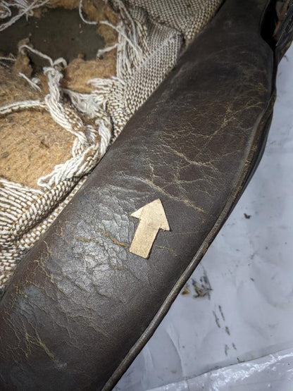 PORSCHE 1981 998 BROWN RECLINING MANUAL SEAT FOR PORSCHE (LEFT) USED B2