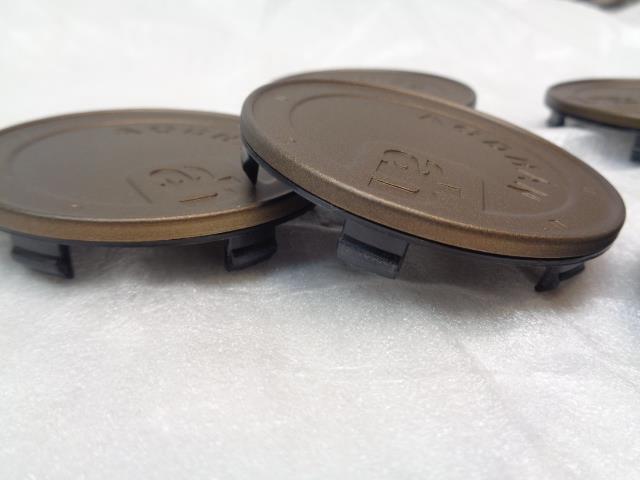 SET OF 5 AODHAN CENTER CAPS, AH SERIES MATT BRONZE MG-P1660Z10 R28