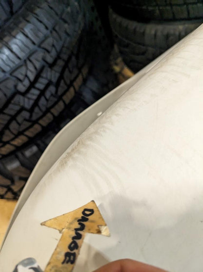 PORSCHE 928 -REAR BUMPER-LINING-WHITE- 65X30X18- 92850512322- NEW B2