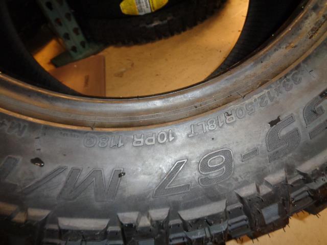 GOODTRIP GS-67 M/T LT 33 12.50 18 118QLRE 10PLY TIRE LH5B9MC BQ4