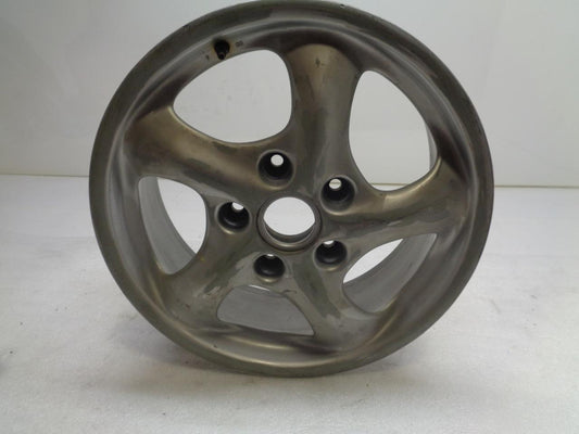 USED DENTED GENUINE CARRERA TURBO TWIST 996 WHEEL 17X7 ET55 996 362 124 00  WR