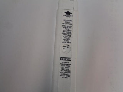 NEW SECO RECTANGULAR SERIES METRIC LEVELING ROD 5 METER 92046 R18