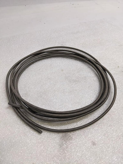 UNBRANDED BRAIDED METALLIC BRAKE HOSE 14' TEFLON LINED 3/16" OD 1/16" ID NEW R3