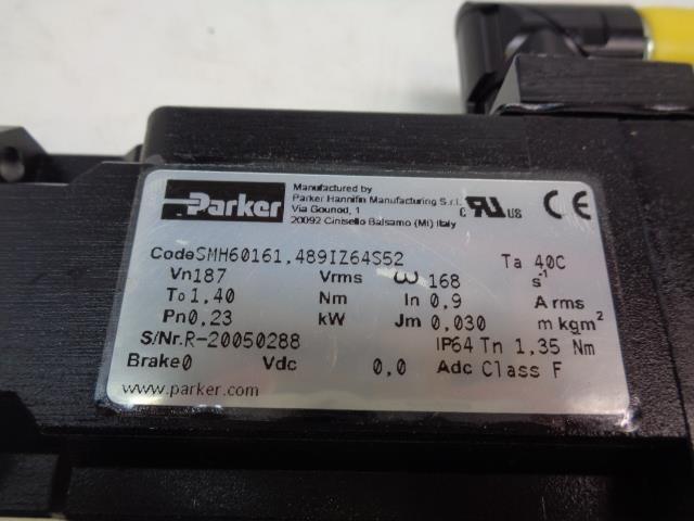 NEW PARKER HANNIFIN SMH60161, 48IZ64S52 SERVOMOTOR R32