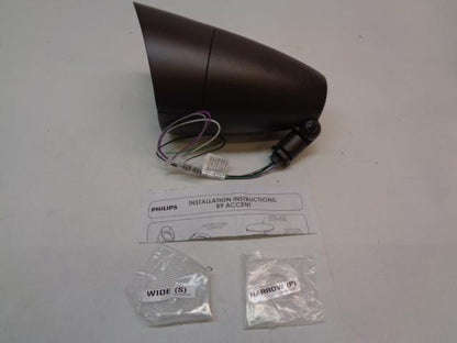 NEW PHILIPS ACCENT LIGHT 120-277 VAC 3000K BRONZE CLEAR 34W LED WARM B9DW-H R27
