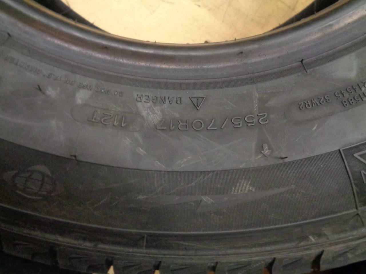 1 NEW MICHELIN LATITUDE XICE XI2 255 70 17 112T TIRE 54215 Q1