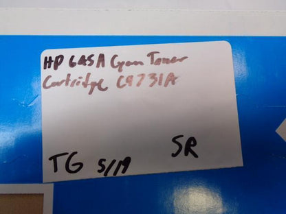 NEW HP CYAN TONER CARTRIDGE C9731A FOR COLOR LASERJET 5500 & 5550 SR