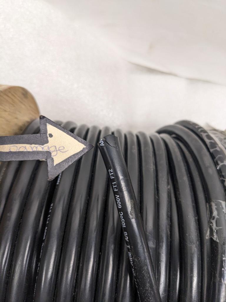 ANCOR 114025 MARINE GRADE TINNED COPPER BATTERY CABLE 2 AWG 240' 600V NEW R11