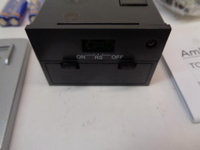 AMBIENT TECHNOLOGIES FIREPLACE REMOTE TOUCH SCREEN MANUAL TIMER 0580 TSMT R28