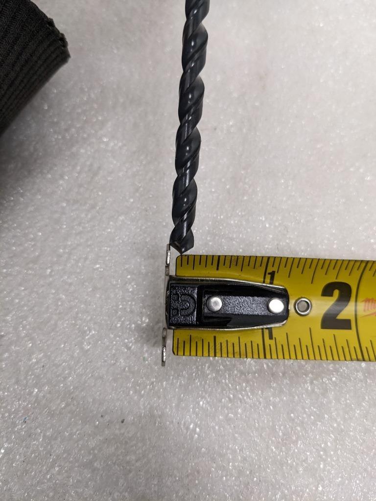 GREENFIELD INDUSTRIES D29471-7 1/4" STRAIGHT SHANK DRILL HS C/L 12" OA NEW R22