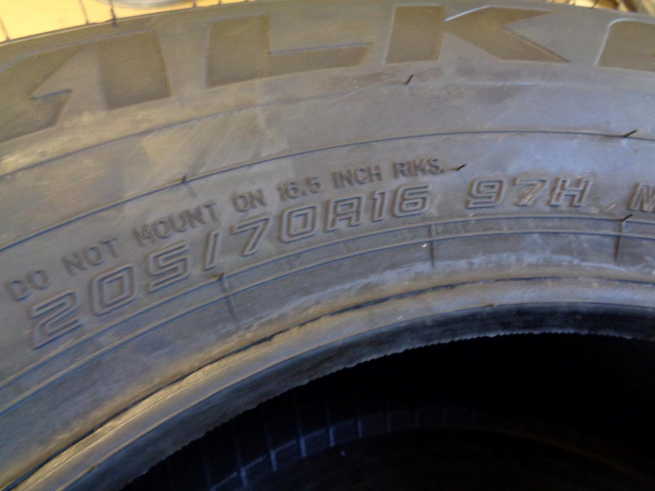 FALKEN ZIEX CT60 A/S P 205 70 16 97H SL TIRE 28041481 BQ4