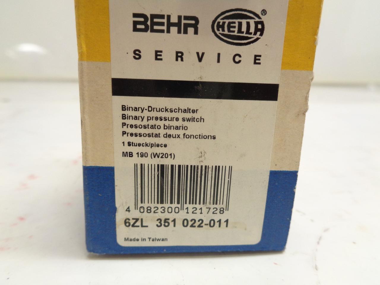 NEW BEHR BINARY PRESSURE SWITCH 6ZL 351 022-011 FITS MERCEDES 1994-2006 R15T3