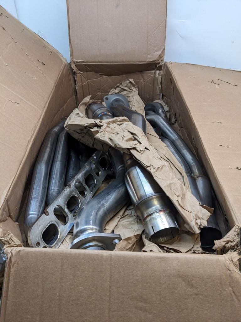 STAINLESS WORKS JEEP1862HCAT 1-7/8" HEADER KIT W/ MID PIPES FOR JEEP NEW B2