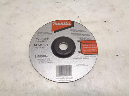 NEW Makita Grinding Wheel 7x1/4x7/8 741413-B R27