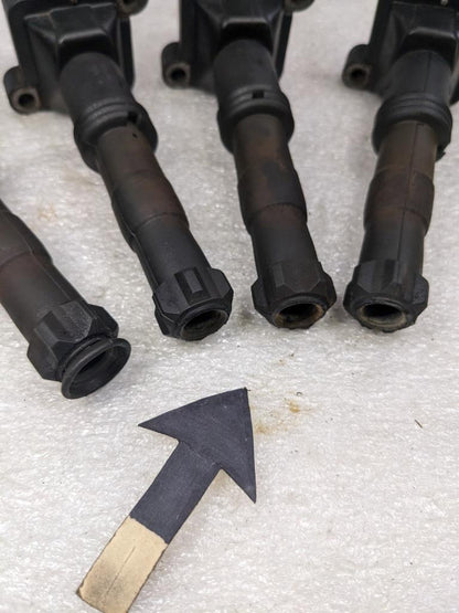 PORSCHE 99660210200 SET OF IGNITION COILS BERU FOR PORSCHE 996/986 USED R21