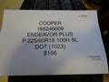 COOPER ENDEAVOR PLUS 225 60 18 100H SL TIRE 166246009 BQ3