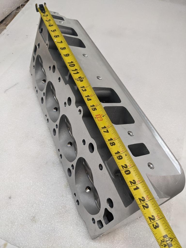 SINGLE CHEVY COMPLETE ASSEMBLED ALUMINUM CYLINDER HEAD CAMBER XPC3021 NEW I2
