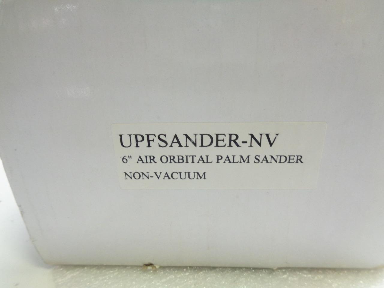 NEW UNI-RAM UPFSANDER-NV FINE ORBITAL SANDER 6" PAD 90PSI NON VACUUM ASSIST R27