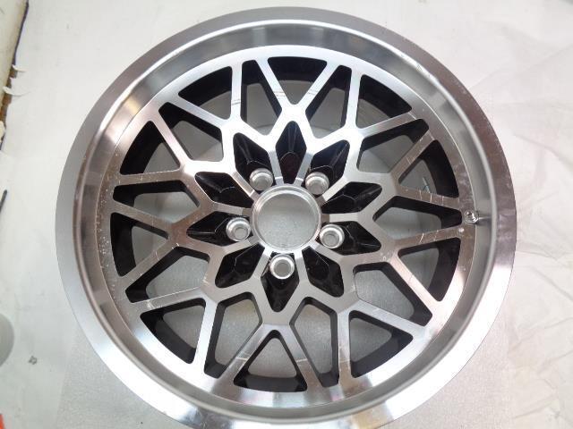 PAIR OF YEAR ONE SFW179BLKV2 17X9 ET+3 WHEELS 5X120.65 ALUMINUM SNOWFLAKE NEW WR