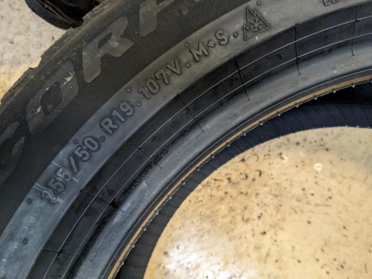 2 PIRELLI SCORPION WEATHERACTIVE P 255 50 19 107V XL TIRES 4164400 CQ2