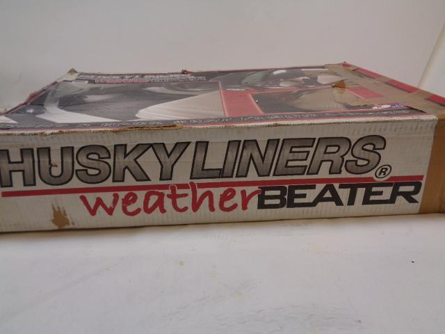 USED HUSKY LINERS WEATHER BEATER FLOOR LINERS FOR 2012-13 4 DOOR HONDA CIVIC SR