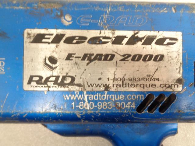 HYTORQ ELECTRIC E-RAD 2000 TORQUE GUN WITH CABLES USED R22