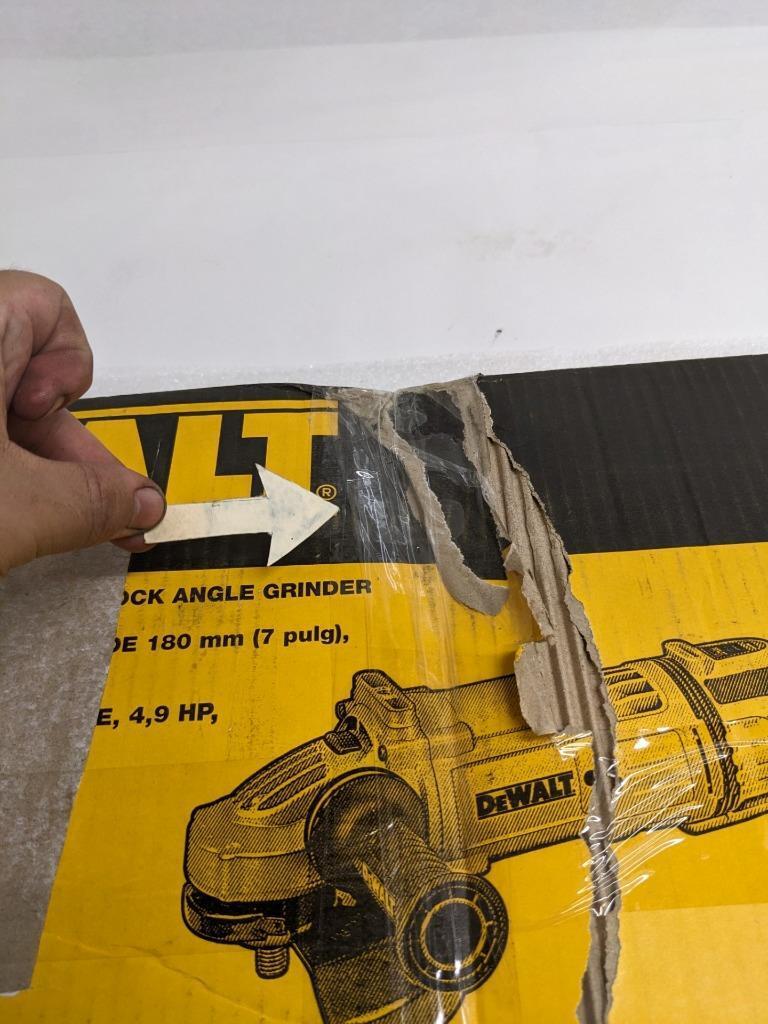 DEWALT DWE4597N PROTECT LARGE ANGLE GRINDER 7" DIA WHEEL 120 VAC NO-LOCK NEW R35