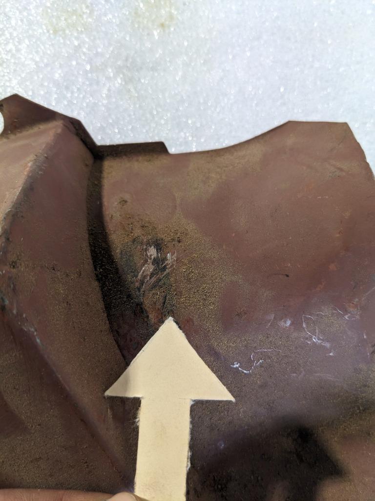 PORSCHE 53906637 LEFT ENGINE TIN COVER PLATE FOR PORSCHE 356/912 NEW R24T4