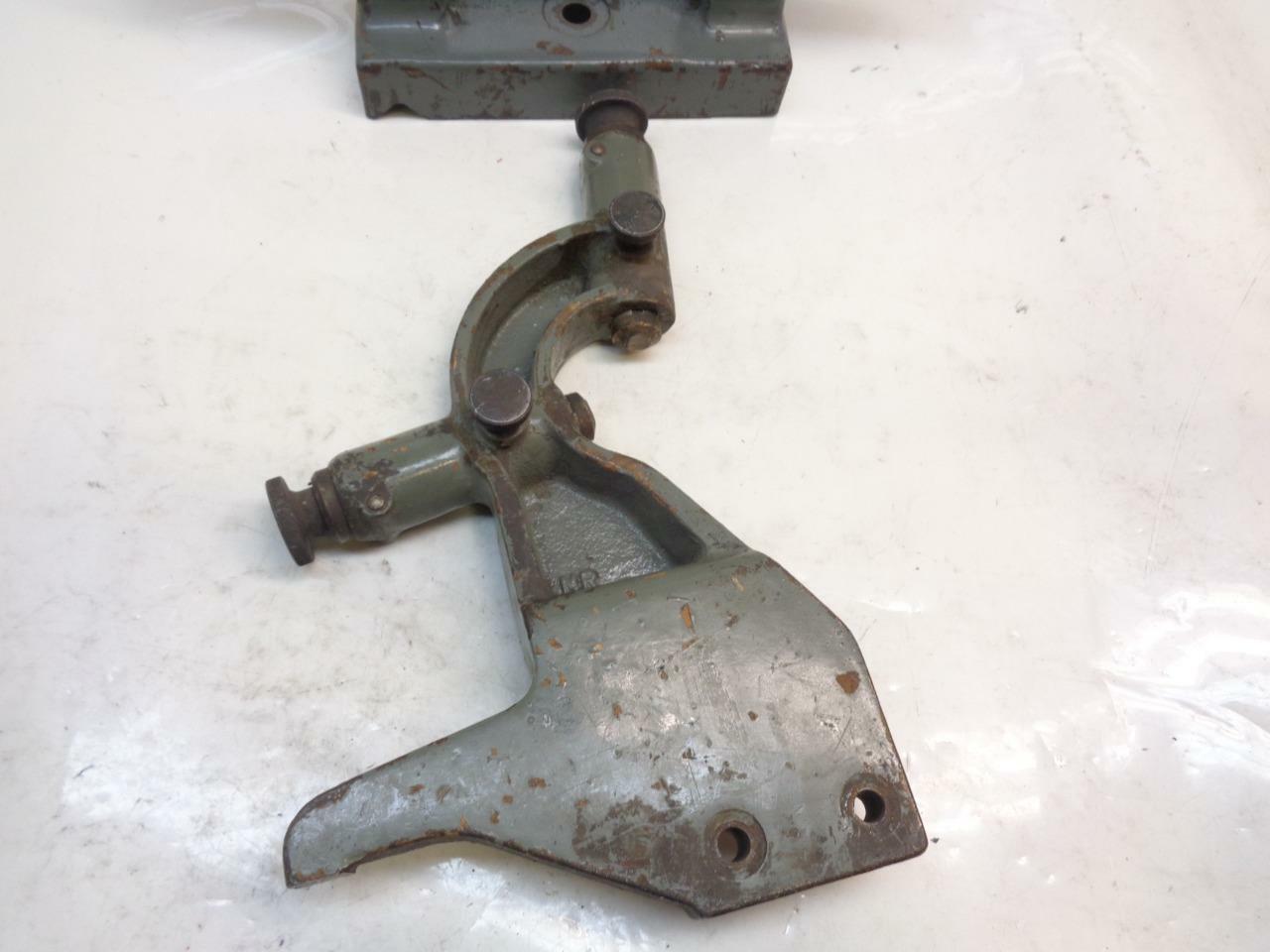 USED LATHE STEADY REST W/ LATHE FOLLOW REST 5" CAPACITY H1