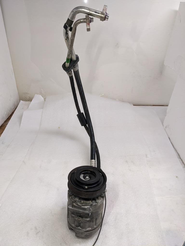 PORSCHE 911 996 BOXSTER DENSO A/C COMPRESSOR W/PIPE 99612601152 USED 996B.G.L.