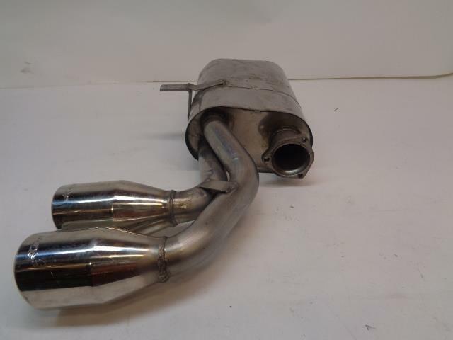 BORLA REAR LEFT/DRIVER SIDE MUFFLER DUAL EXHAUST TIPS 2.75" INLET 3.5" OUTLET