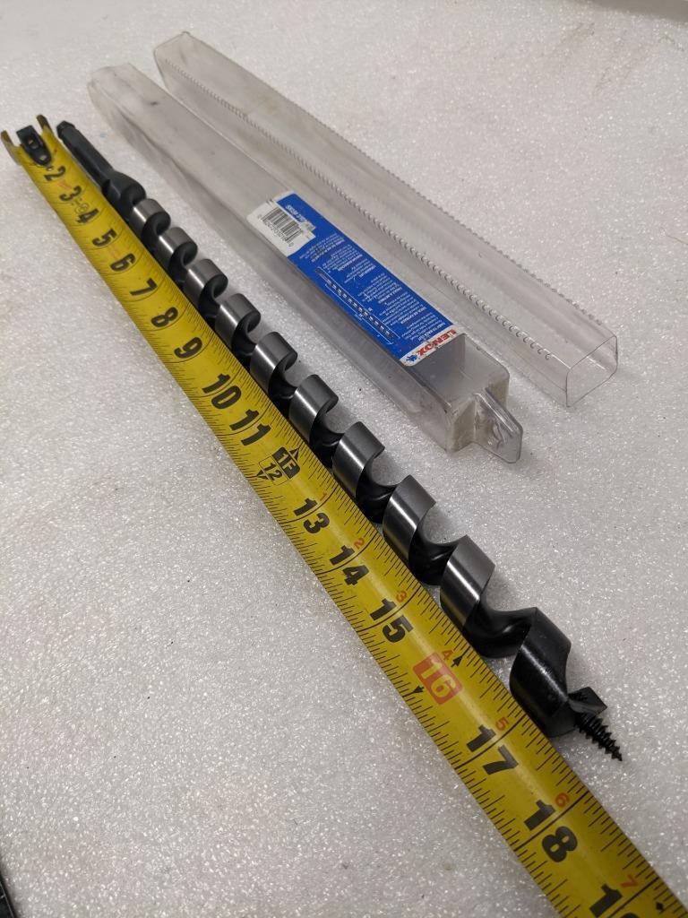 LENOX 31016 1" X 18" SHIP AUGER BIT NEW D0