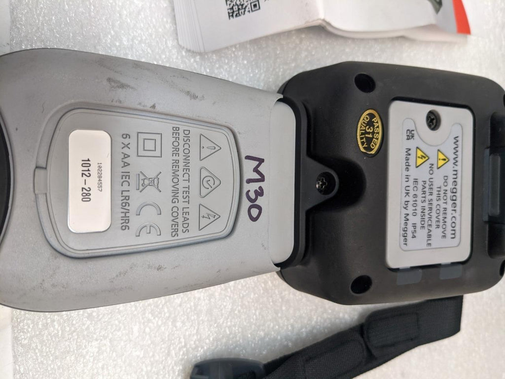 MEGGER LOW RESISTANCE OHMMETER DLR02 2A DUCTER USED R27