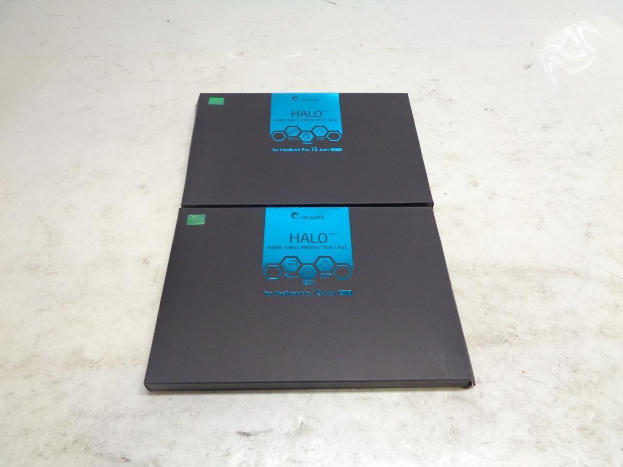 NEW 2 PACK i-Blason Hard Shell Protective Cases for 15" Macbooks 2016 A1932 SR