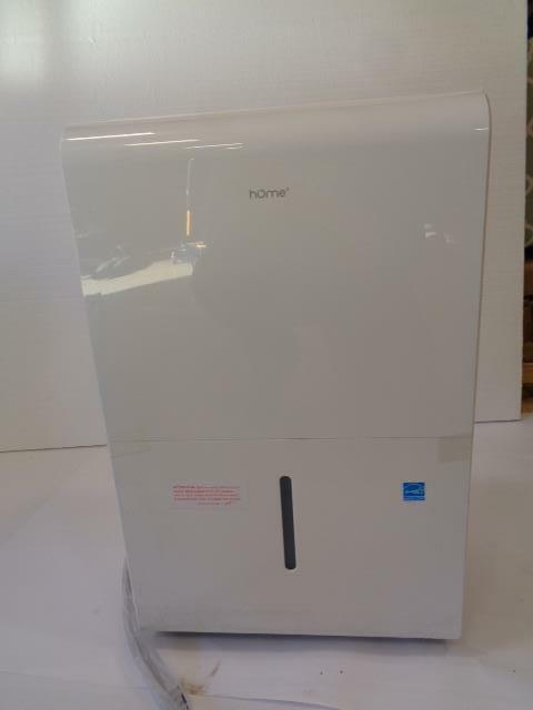 1 NEW HOMELABS 50 PINT PORTABLE DEHUMIDIFIER MISSING WHEEL HME020006N BSR